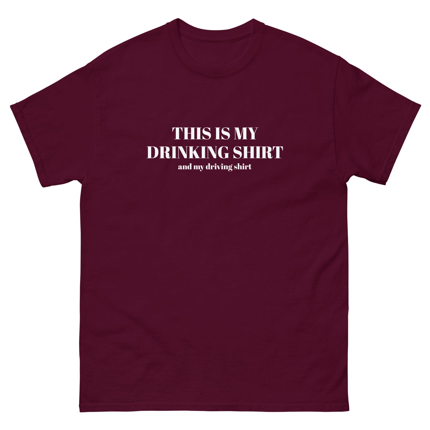 “This Is My Drinking Shirt” Tee