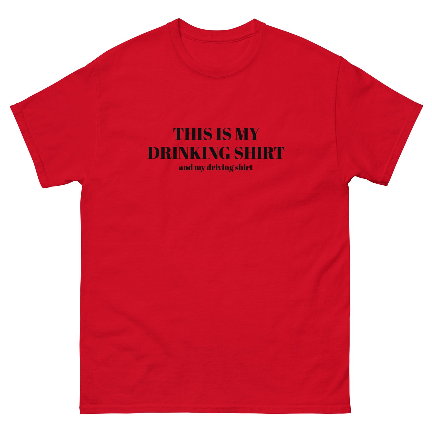 “This Is My Drinking Shirt” Tee