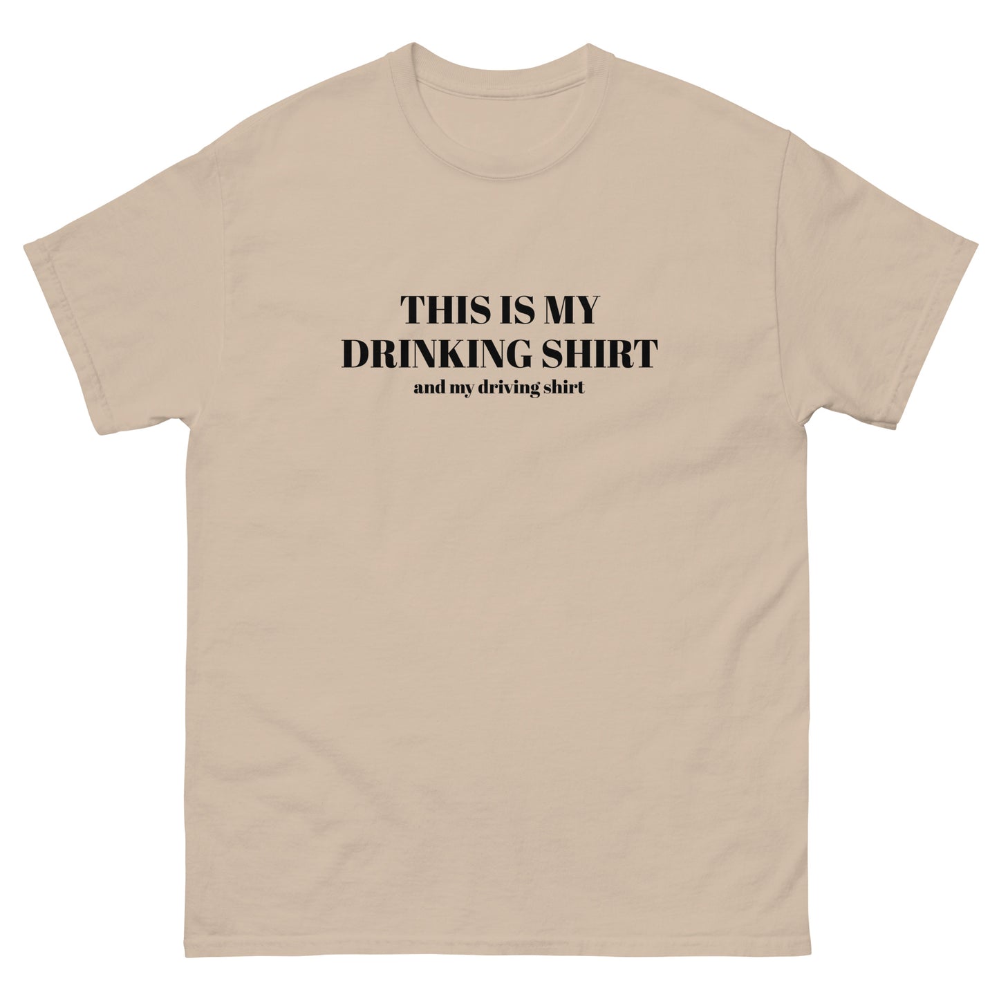 “This Is My Drinking Shirt” Tee