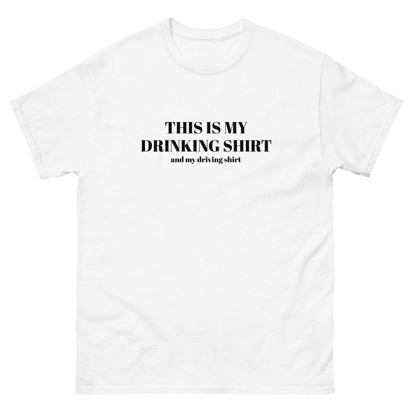 “This Is My Drinking Shirt” Tee