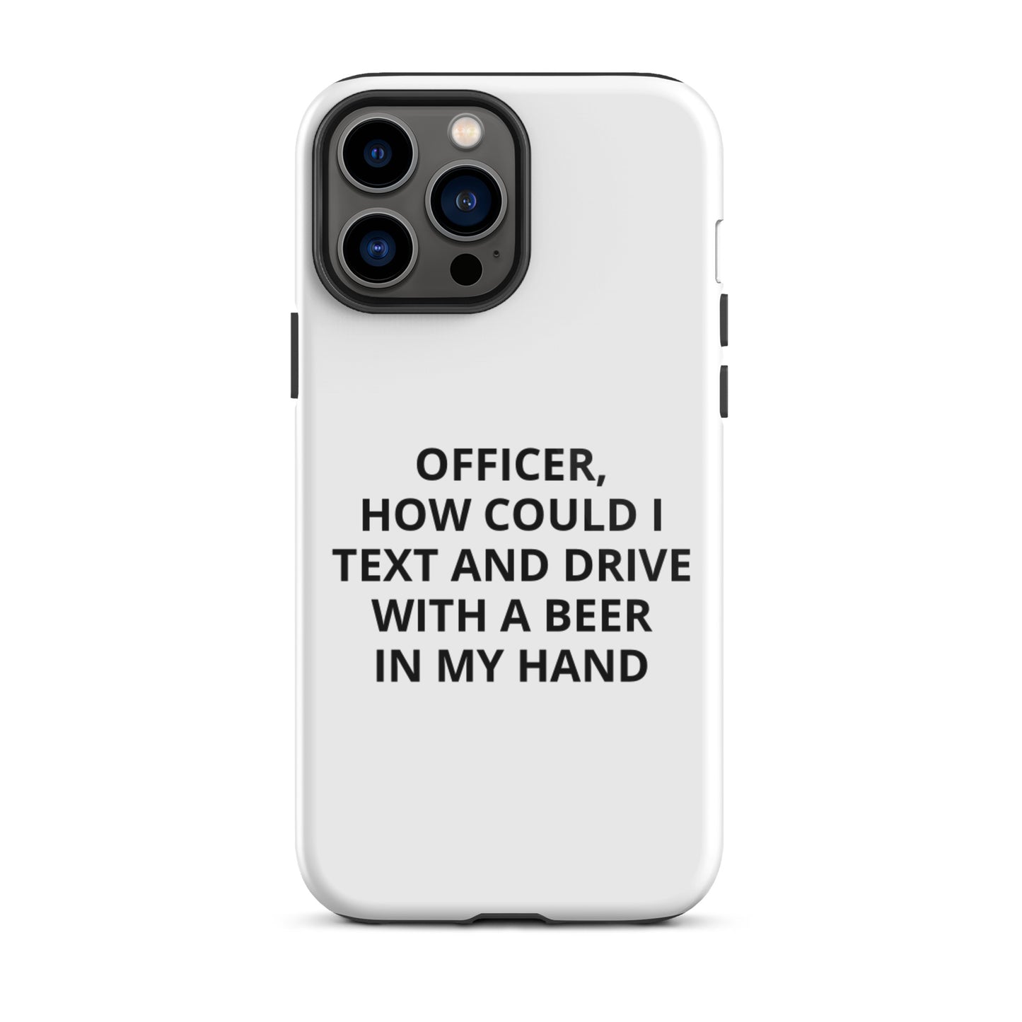 Text and Drive iPhone Case