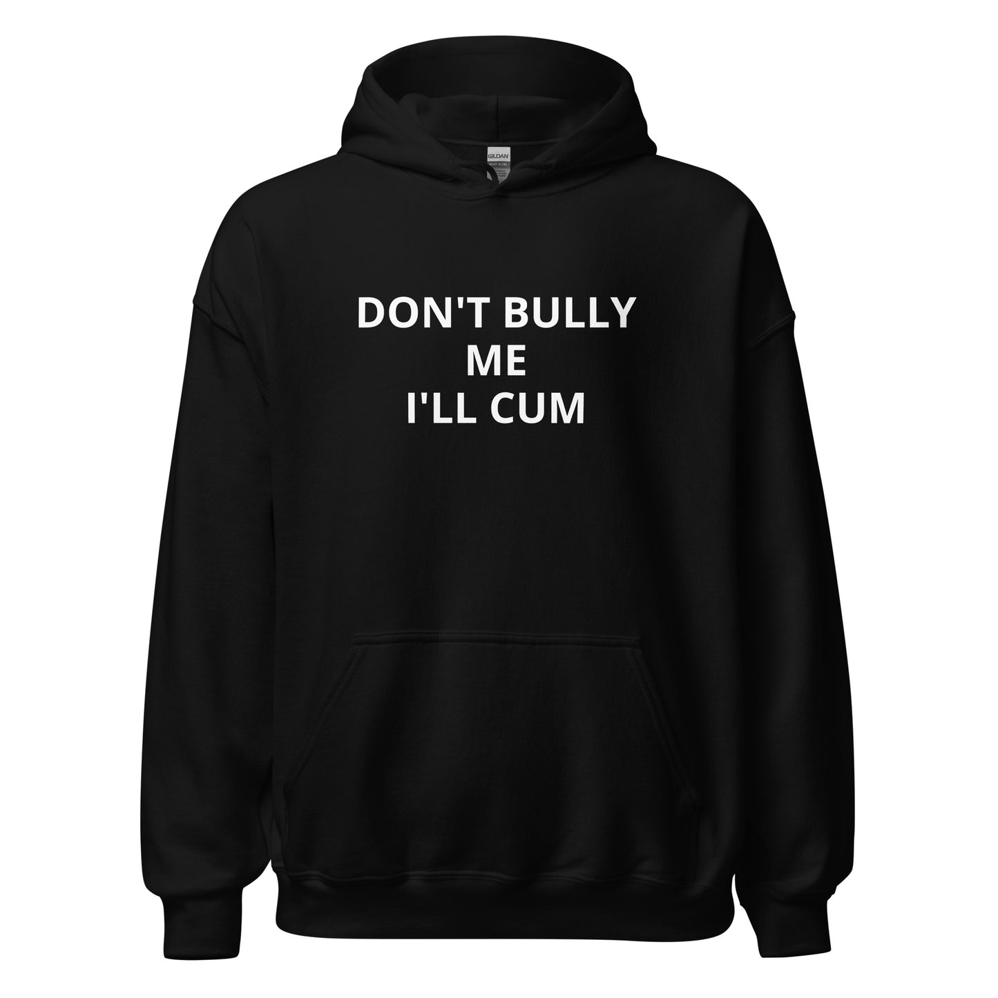 "Don't Bully Me I'll Cum" Hoodie