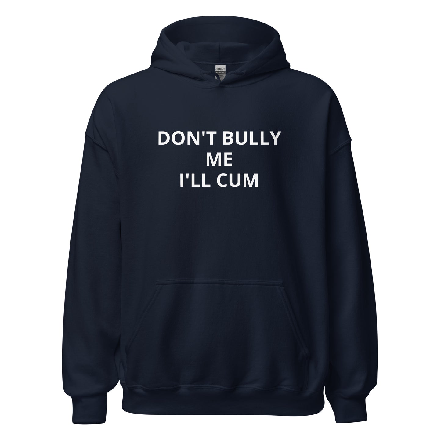 "Don't Bully Me I'll Cum" Hoodie