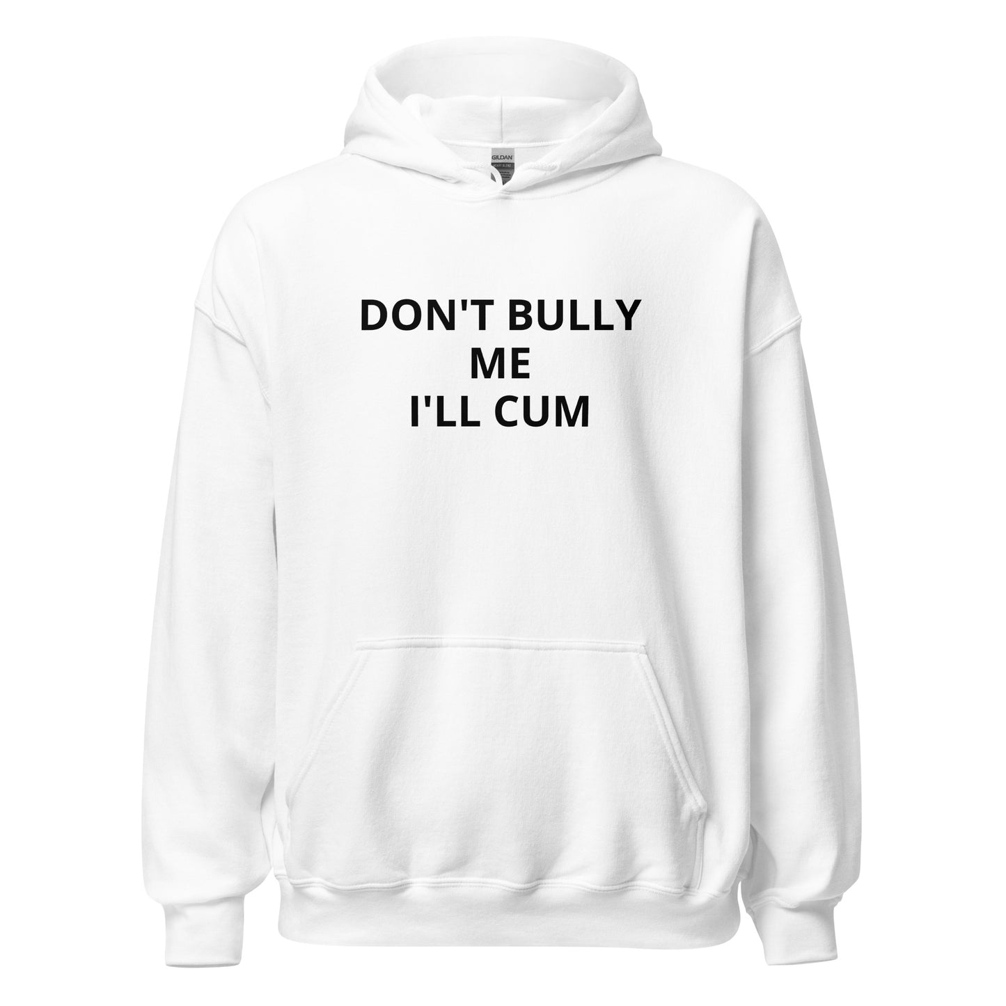 "Don't Bully Me I'll Cum" Hoodie